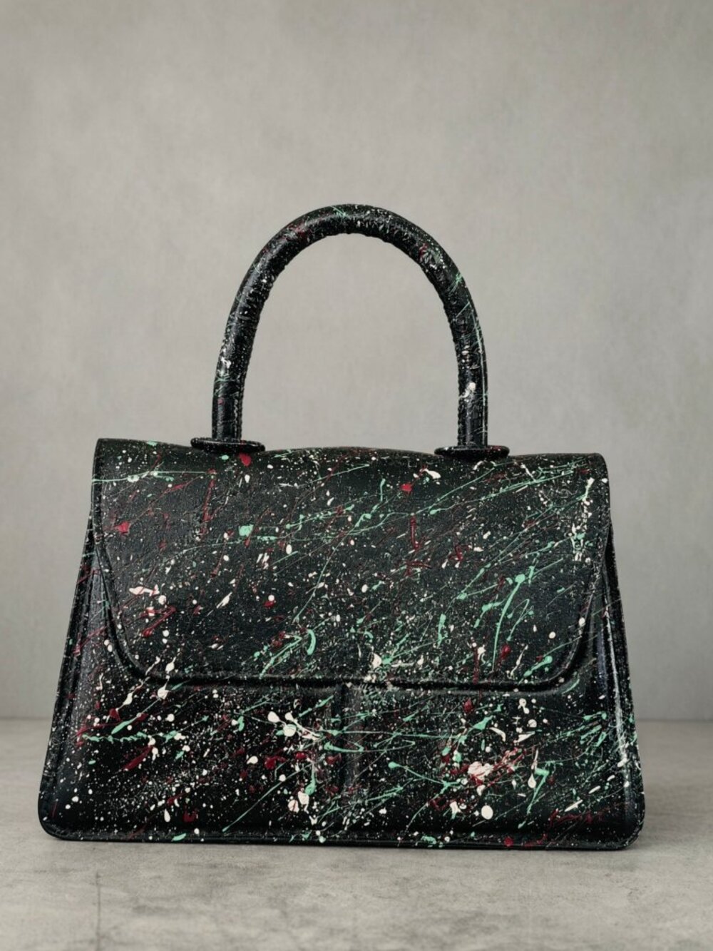 ISABEL: LUXURY VEGAN GRAFFITI HANDBAG